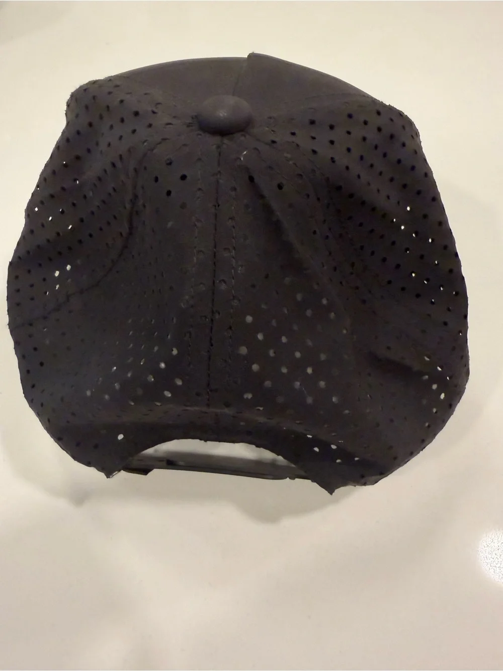 Sink or Swim Black Cap with Gold Embroidery